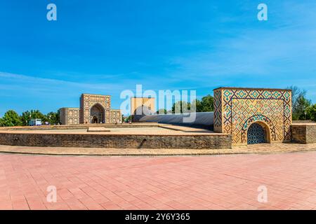 Samarcande, Ouzbékistan - 23 avril 2023 : Observatoire du grand astronome Mirzo Ulugbek Banque D'Images
