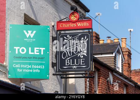 Pub à la recherche d'un nouveau propriétaire, Oxford, Royaume-Uni Banque D'Images