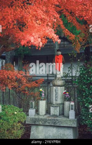 détail des couleurs sur les statues en automne Banque D'Images