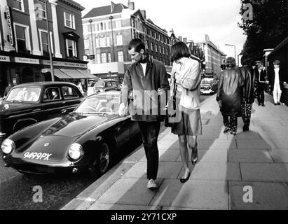 Londres. King's Road, Chelsea. 1965 Banque D'Images