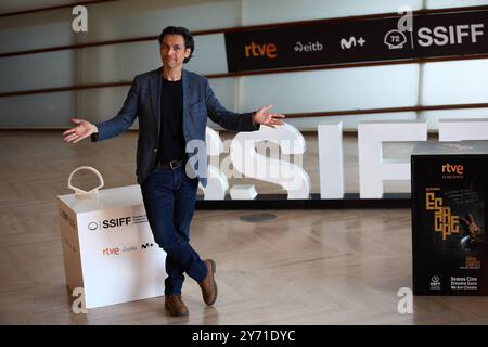 Donostia-Saint-Sébastien, pays Basque, Espagne. 27 septembre 2024. Festival du film. SSIFF 72. Photocall pour le film 'Escape' sur le Kursaal, lors de la 72ème édition du Festival International du film de San Sebastian Zinemaldia, à Donostia-San Sebastian le 27 septembre 2024. Crédit : Iñigo Alzugaray/cordon Press crédit : CORDON PRESS/Alamy Live News Banque D'Images