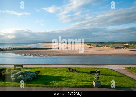 East Beach Lossiemouth Moray Écosse Banque D'Images