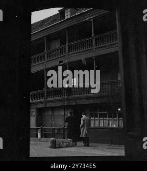 George Inn Yard, Southwark. Banque D'Images