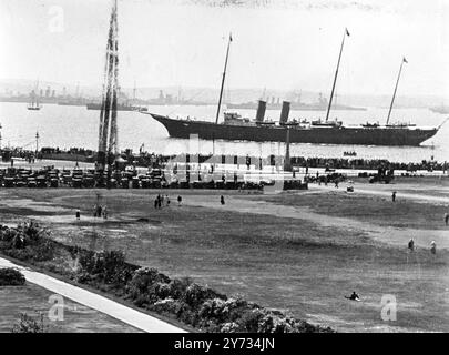 Le Royal Yacht Victoria et Albert. Banque D'Images