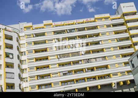 Logement social, Kreuzberg centre, Kottbusser Tor, Kreuzberg, Berlin, Allemagne, Europe Banque D'Images