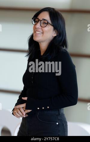 Alauda Ruiz de Azúa a assisté à 'Querer' Photocall lors du 72e Festival international du film de Saint-Sébastien au Palais Kursaal le 27 septembre 2024 à Donostia/Saint-Sébastien, Espagne. Crédit : album/Alamy Live News Banque D'Images