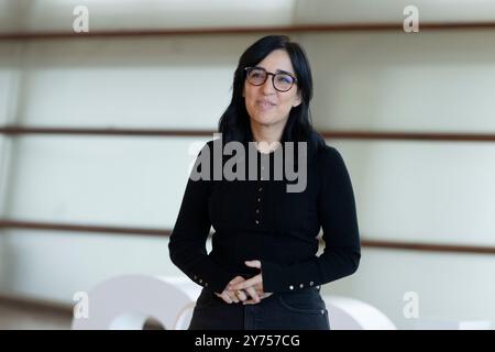 Alauda Ruiz de Azúa a assisté à 'Querer' Photocall lors du 72e Festival international du film de Saint-Sébastien au Palais Kursaal le 27 septembre 2024 à Donostia/Saint-Sébastien, Espagne. Crédit : album/Alamy Live News Banque D'Images