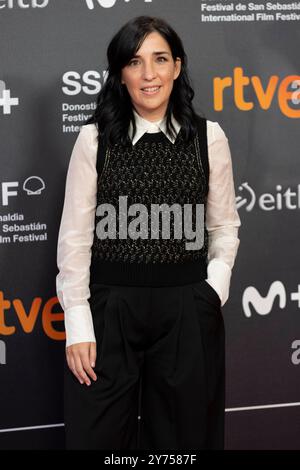 Alauda Ruiz de Azua a assisté à Red Carpet Querer lors du 72e Festival international du film de San Sebastian au Palais Kursaal le 27 septembre 2024 à Donostia/San Sebastian, Espagne. Crédit : album/Alamy Live News Banque D'Images