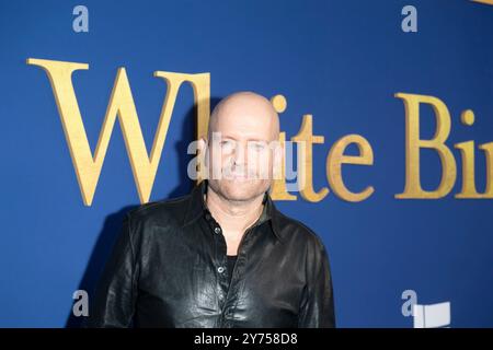 New York, États-Unis. 26 septembre 2024. Marc Forster assiste à la projection New-yorkaise de ''White Bird'' du Lionsgate au DGA Theater de New York, USA, le 26 septembre 2024. (Photo de Thenews2/NurPhoto) crédit : NurPhoto SRL/Alamy Live News Banque D'Images