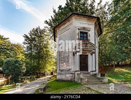 Italie Piémont Orta Mont sacré d'Orta - chapelle X. Banque D'Images