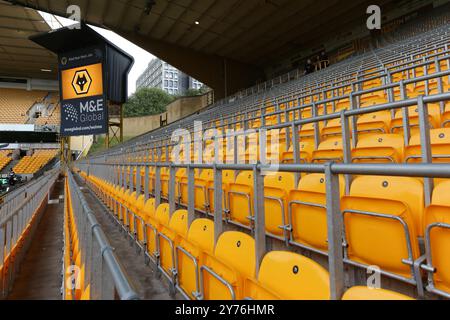 Wolverhampton, Royaume-Uni. 28 septembre 2024. Lors du match de premier League entre Wolverhampton Wanderers et Liverpool Credit : MI News & Sport /Alamy Live News Banque D'Images