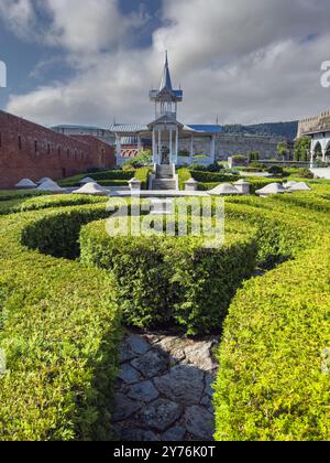 Jardin orné et forteresse Banque D'Images