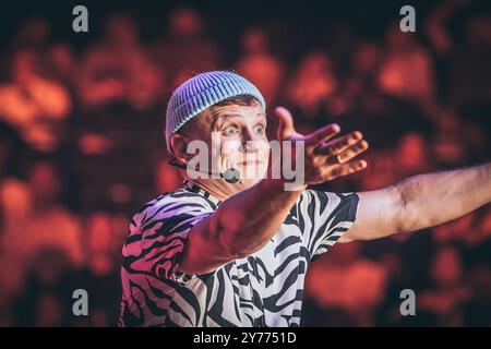 Tysons va, USA, 27 septembre 2024, Circus Vazquez sur leur tournée 2024 à Tysons va, crédit : Ben Lahoussine/Alamy Live News Banque D'Images