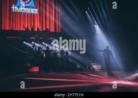 Tysons va, USA, 27 septembre 2024, Circus Vazquez sur leur tournée 2024 à Tysons va, crédit : Ben Lahoussine/Alamy Live News Banque D'Images