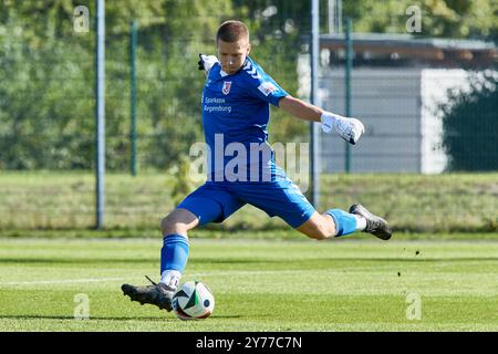 2024-25 Bundesliga U17 FC Bayern München vs SSV Jahn Regensburg Banque D'Images