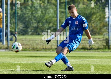 2024-25 Bundesliga U17 FC Bayern München vs SSV Jahn Regensburg Banque D'Images