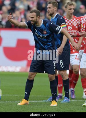 Mainz, Deutschland. 28 septembre 2024. Benedikt Gimber fotografiert beim Fußball Bundesliga Spiel Mainz 05 gegen den. FC Heidenheim AM 28.9.2024 à Mayence. Crédit : dpa/Alamy Live News Banque D'Images