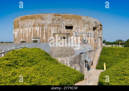 Batterie Todt à Griz-nez, France Banque D'Images