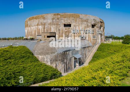 Batterie Todt à Griz-nez, France Banque D'Images