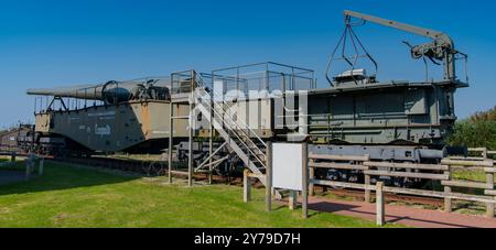 Batterie Todt à Griz-nez, France Banque D'Images