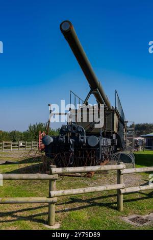 Batterie Todt à Griz-nez, France Banque D'Images