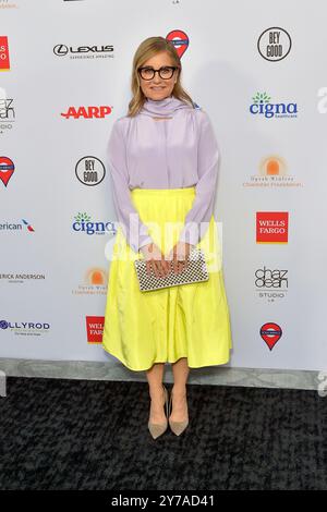 Maureen McCormick BEI der HollyRod Foundation DesignCares Gala im Rolling Greens DTLA. Los Angeles, 28.09.2024 Banque D'Images