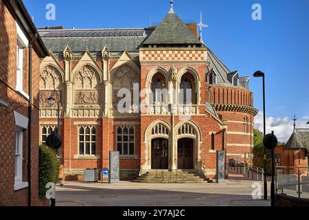 Swan Theatre Stratford upon Avon, siège de la Royal Shakespeare Company, Angleterre, Royaume-Uni Banque D'Images