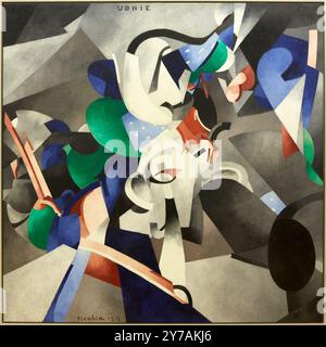 'Udnie', 1913 ans. Francis Picabia. Centre George Pompidou. Musée National d'Art moderne. Paris. France Banque D'Images