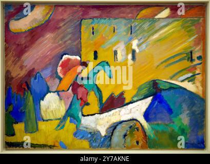 'Improvisation 3', 1909, Vassily Kandinsky, Centre Pompidou, Paris, France, Europe Banque D'Images