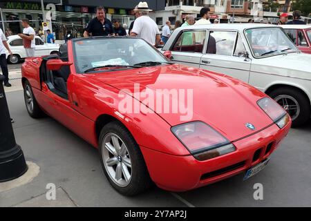 Torremolinos, Málaga, Espagne - 21 septembre 2024 : BMW Z1 à Classic car Meeting 'Concentracion amigos de los clásicos'. Banque D'Images