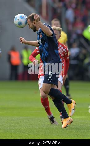 Mainz, Deutschland. 28 septembre 2024. Benedikt Gimber fotografiert beim Fußball Bundesliga Spiel Mainz 05 gegen den. FC Heidenheim AM 28.9.2024 à Mayence. Crédit : dpa/Alamy Live News Banque D'Images