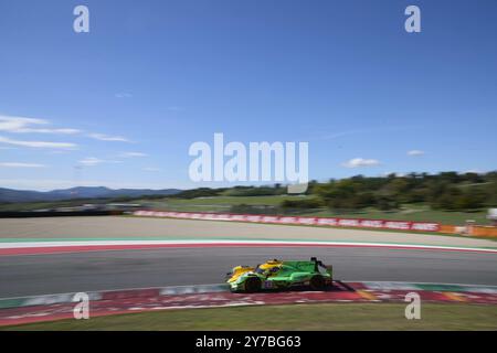 43 Sebastian ALVAREZ (MEX), Vladislav LOMKO (FRA), Tom DILLMANN (FRA), COMPÉTITION INTER EUROPOL, ORECA 07-Gibson pendant ELMS - 4 heures de Mugello, course d'Endurance à Mugello, Italie, septembre 29 2024 Banque D'Images