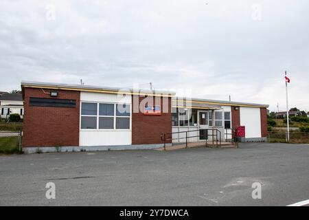 Bureau de poste à Wabana sur Bell Island, Terre-Neuve-et-Labrador, Canada Banque D'Images