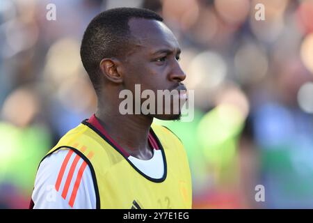 Rome, Latium. 29 septembre 2024. Said Abdulhamid de L'AS Roma lors du match de Serie A entre Roma et Venezia au stade olympique, Italie, le 29 septembre 2024. Crédit photo : AllShotLive crédit : Sipa USA/Alamy Live News Banque D'Images