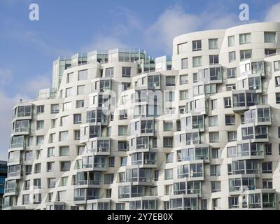 Prospect place, Battersea Power Station appartements résidentiels de luxe, architecture conçue par Frank Gehry Banque D'Images
