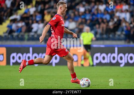 Albert Gudmundsson, attaquant de l'ACF Fiorentina, lors de l'Empoli FC vs ACF Fiorentina, match de football italien Serie A à Empoli, Italie, septembre 29 2024 Banque D'Images