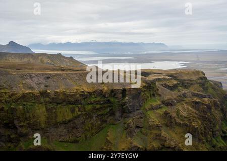 Le monument Stephan G. Stephansson en Islande Banque D'Images