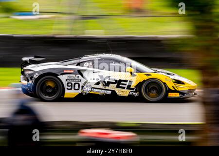 The final Race of the British GT Championship 2024, Brands Hatch, Royaume-Uni, 29 septembre 2024 Banque D'Images