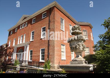 The Georgian House at Hatchlands Park, Surrey, Angleterre, Royaume-Uni, août 2024 Banque D'Images