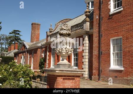 The Georgian House at Hatchlands Park, Surrey, Angleterre, Royaume-Uni, août 2024 Banque D'Images