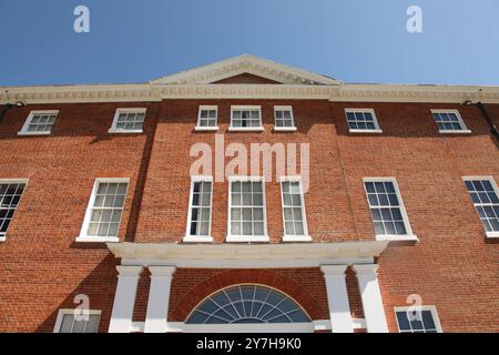 The Georgian House at Hatchlands Park, Surrey, Angleterre, Royaume-Uni, août 2024 Banque D'Images