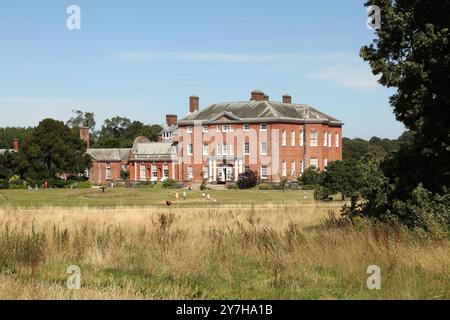 The Georgian House at Hatchlands Park, Surrey, Angleterre, Royaume-Uni, août 2024 Banque D'Images