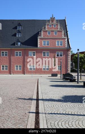 Wolfenbüttel Schlossplatz. Zeughaus. Niedersachsen. Deutschland. Allemagne Banque D'Images