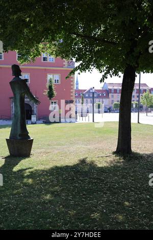 Nathan Lessing vor dem Zeughaus Wolfenbüttel Deutschland Allemagne Banque D'Images