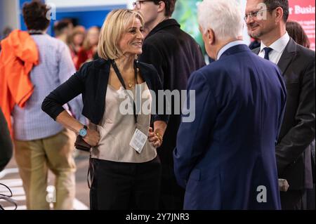 Birmingham, Royaume-Uni. 30 septembre 2024. Emily Maitlis vue à la conférence. Le Parti conservateur est le deuxième plus grand parti politique du Royaume-Uni et se réunit à Birmingham pour sa conférence d'automne. Crédit : SOPA images Limited/Alamy Live News Banque D'Images