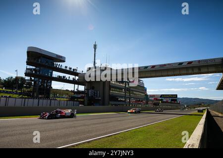 27 PEDERSEN Benjamin (usa), STEVENS Will (gbr), Nielsen Racing, Oreca 07 - Gibson, action pendant les 4 heures de Mugello 2024, 5ème manche des European le Mans Series 2024 sur le circuit de Mugello du 26 au 29 septembre 2024 à Scarperia e San Piero, Italie - photo Javier Jimenez/DPPI crédit : DPPI Media/Alamy Live News Banque D'Images