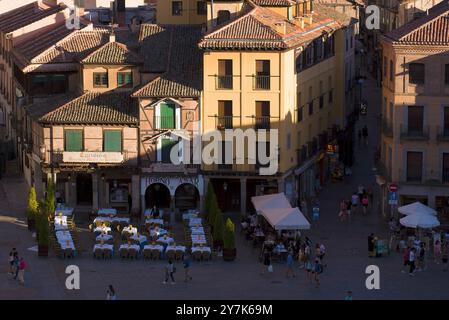 Restaurant Mesón Casa Cándido à Ségovie. Banque D'Images