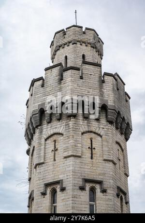 La prison historique de Saint Gilles, Bruxelles, Belgique, 22 septembre 2024 Banque D'Images