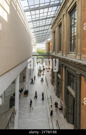 State Museum of Art, Statens Museum for Kunst, SMK, National Gallery et extension par Anna Maria Indrio avec collection de sculptures, archit contemporain Banque D'Images