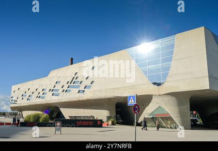 Wissenschaftsmuseum Phaeno, Wolfsburg, Allemagne, Deutschland Banque D'Images